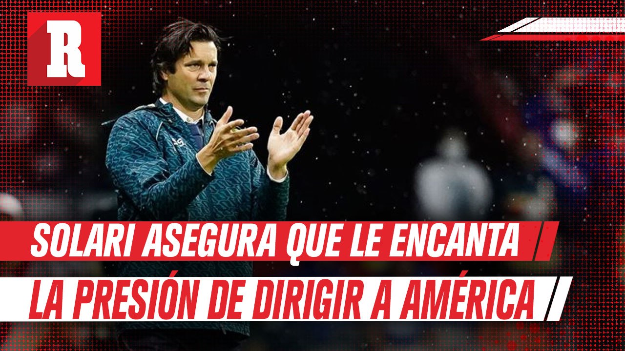 Santiago Solari: ‘La presión nos encanta en América, no podríamos trabajar sin presión’