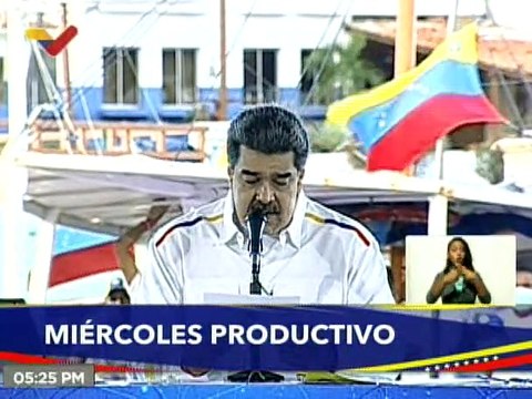 Pdte. Nicolás Maduro propone cumplir la meta de producir 250 mil toneladas de pescado para el pueblo
