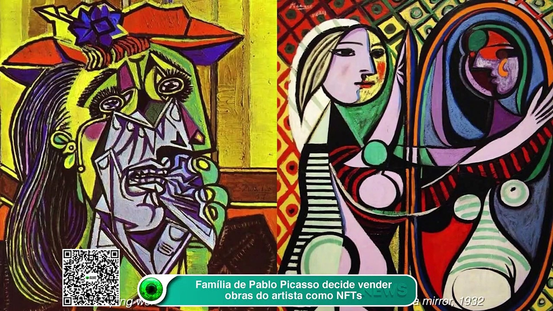 Família de Pablo Picasso decide vender obras do artista como NFTs - Vídeo  Dailymotion