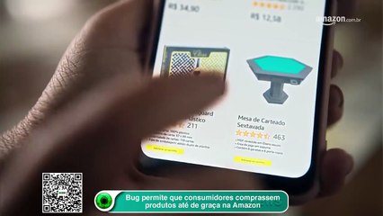 Bug permite que consumidores comprassem produtos até de graça na Amazon