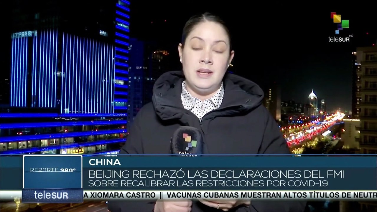 Gobierno de China rechaza declaraciones de alto funcionario del FMI sobre medidas por la Covid-19