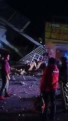 Una explosión de Gas LP en edificio de Puebla deja una persona fallecida y 3 desaparecidos