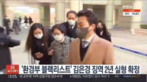 '환경부 블랙리스트' 김은경 징역 2년 실형 확정