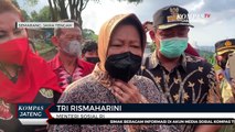 Jenguk Korban Longsor, Mensos Tri Rismaharini Sampaikan Pesan Penting