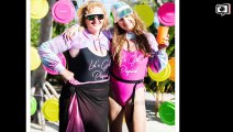 Slimmed-down Rebel Wilson rocks hot pink bathing suit on family vacation