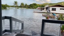 Island Gets Flooded After Huge Tidal Waves Hit Fiji