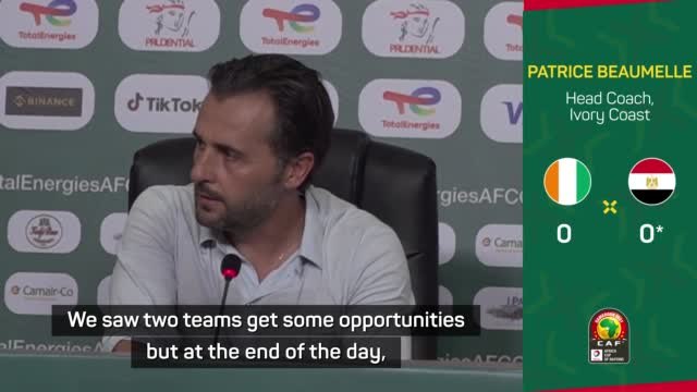 Beaumelle saddened by Ivory Coast penalty defeat