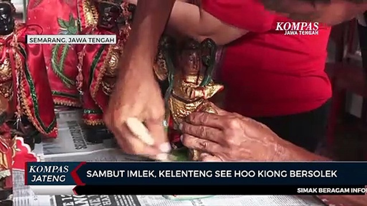 Sambut Imlek, Kelenteng See Hoo Kiong Bersolek