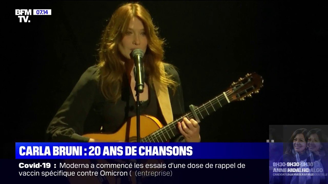 Carla Bruni A Fete Ses Ans De Chansons Video Dailymotion