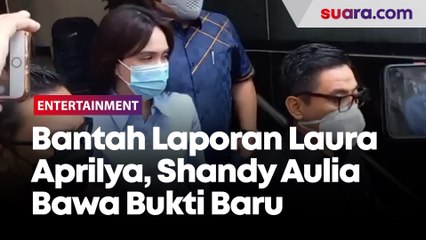 Bantah Laporan Laura Aprilya, Shandy Aulia Bawa Bukti Baru Saat Diperiksa