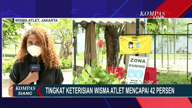 Angka Terus Bertambah, RS Darurat Wisma Atlet Siapkan Pasokan Oksigen dan Perbanyak Nakes