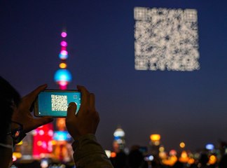 كود عملاق في سماء الصين وكلب آلي في شرطة هولندا