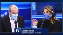 Pouvoir d'achat : Laurent Berger appelle le patronat «à rendre un peu» aux salariés