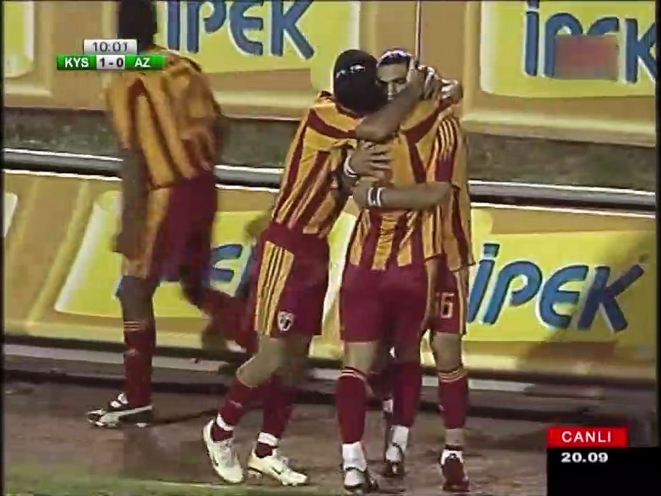 Kayserispor 1-1 AZ Alkmaar 28.09.2006 - 2006-2007 UEFA Cup 1st Round 2nd Leg (Ver. 2)