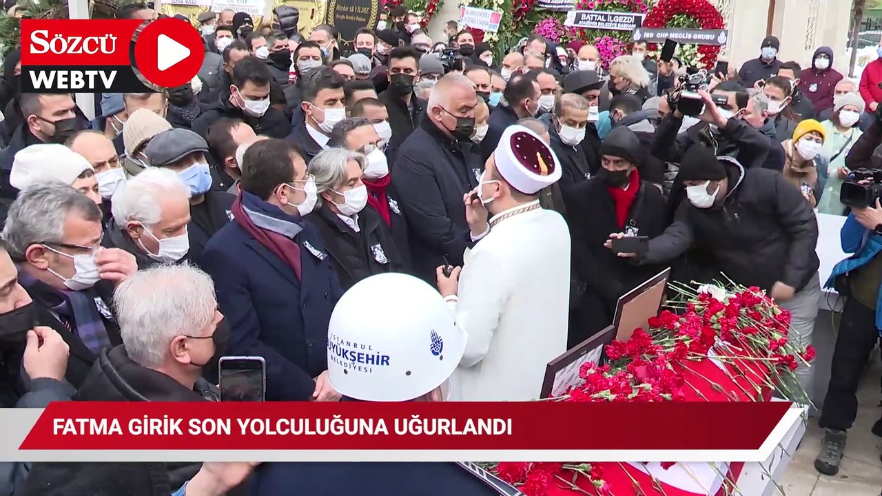 Yeşilçam'ın usta ismi Fatma Girik son yolculuğuna uğurlanıyor