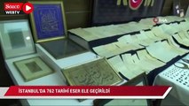 İstanbul'da 762 tarihi eser ele geçirildi