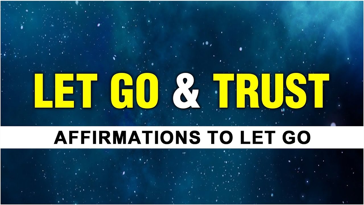 Powerful Affirmations To Let go | Detach from Past, Anxiety, Stress, Suffering | Manifest Series