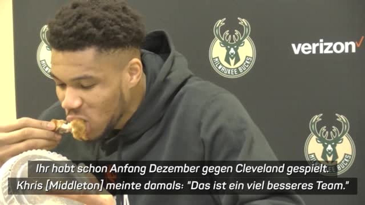 Giannis mit Snack nach Pleite: 'Wir waren mies'
