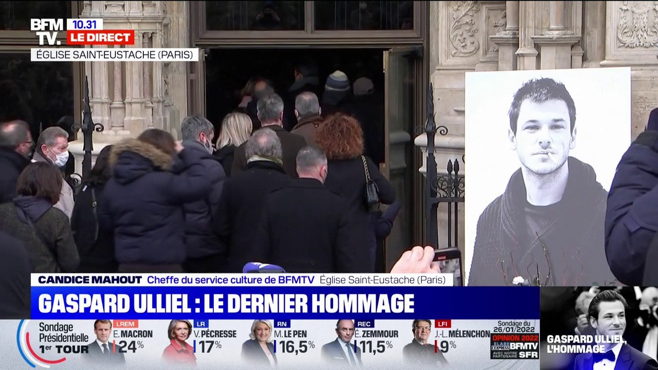 De nombreuses personnalités réunies pour rendre un dernier hommage à Gaspard Ulliel