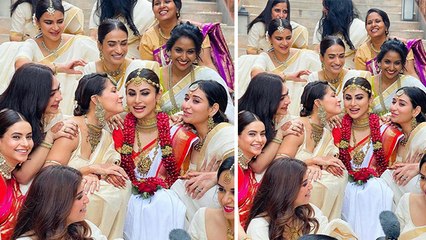Mouni Roy को After Wedding Bridesmaids ने इस अंदाज में किया wish | Boldsky