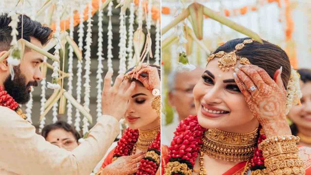 Mouni Roy Wedding: Sooraj Nambiar से sindoor लगवाकर भावुक हुई Mouni, Photo viral | FilmiBeat