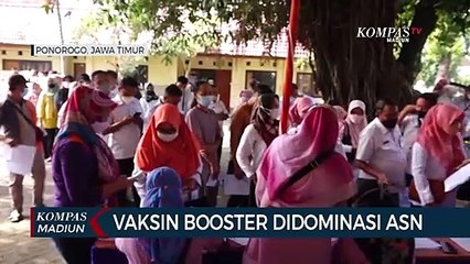 Vaksin Booster Didominasi ASN