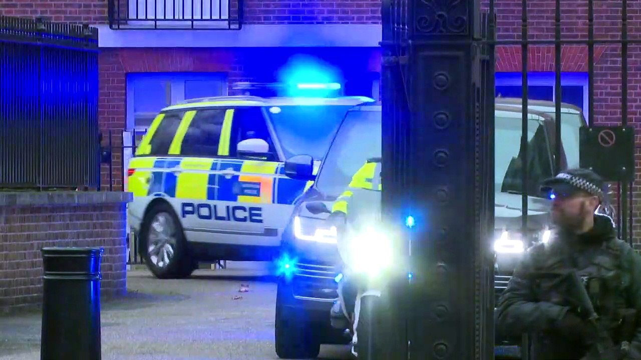 PM leaves Downing Street as Sue Gray report remains unseen