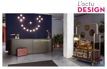 Le vrai/faux hôtel de Jaime Hayon pour Fritz Hansen à Milan