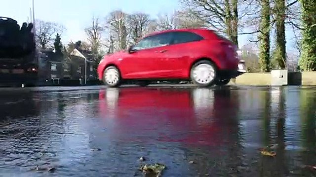 Major Farington road starting to 'sink' after water leak left running for over a week by United Utilities