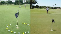 ''HOLE-y heck!' Young Cuban golfer showcases his phenomenal chipping and putting techniques '