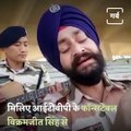 ITBP's Star Constable Once Again Sang The Strings Of Notes, This Time The Famous Song Of LOC