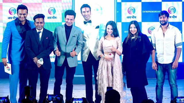 Actor Manoj Bajpayee And Girish Wankhede - CEO Jai Bheem App Launches Jai Bheem App