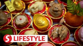 Bangkok dessert shop creates mini Lunar New Year's feast out of jelly