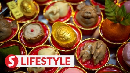 Bangkok dessert shop creates mini Lunar New Year's feast out of jelly