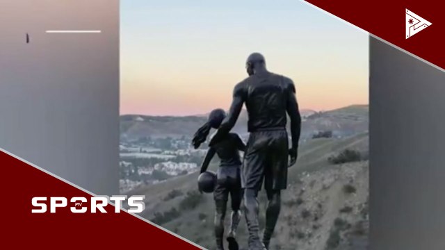 Bronze statue, itinayo sa crash site ng mag-amang Kobe at Gigi Bryant #PTVSports