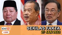 Mazlan umum sokong Hasni, Dia ingat Umno nak terima dia?, DAP dan Amanah 'tegur' PKR | SEKILAS FAKTA