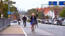 Ny cykel- og gangbro binder Esbjerg sammen | Supercykelstier | Anders Kronborg | 22-05-2015 | TV SYD @ TV2 Danmark