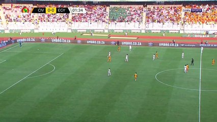 الشوط الاول مباراة مصر و الكوديفوار 0-0 ثمن نهائي كاس افريقيا 2022
