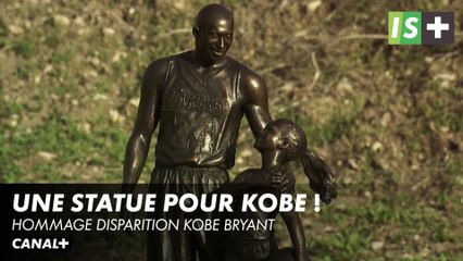 Une statue sur les lieux du crash - Disparition Kobe Bryant