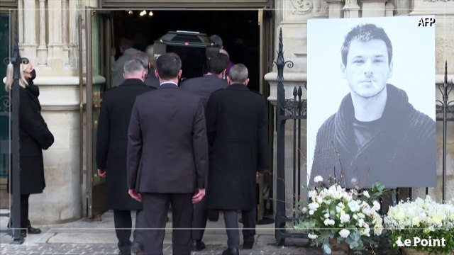 Les obsèques de Gaspard Ulliel