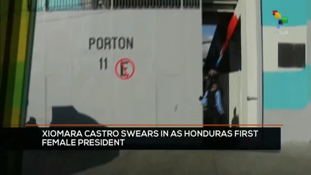 FTS 12:30 04-09FTS 8:30 27-01: Xiomara Castro swears in as Honduras first female president