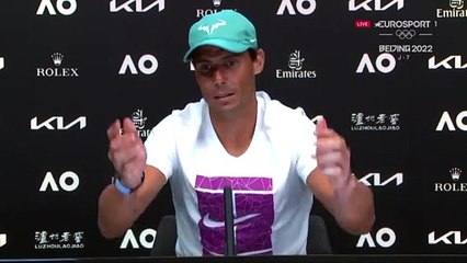 Nadal : "Je ne vais pas être frustré si Novak ou Roger terminent avec plus de GC que moi"