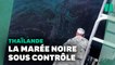 La marine mobilisée pour contenir une marée noire dans le golfe de Thaïlande