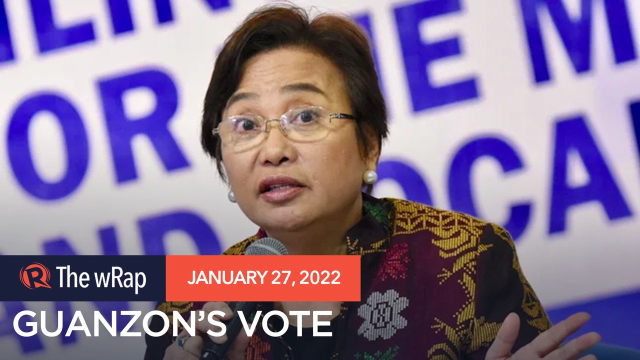 Guanzon votes to disqualify Marcos Jr., says ponente ‘incommunicado’