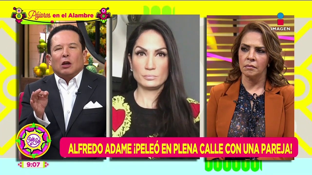 Alfredo Adame protagoniza pelea callejera con una mujer