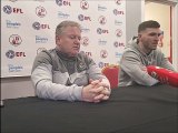Bradford City v Crawley Town press conference