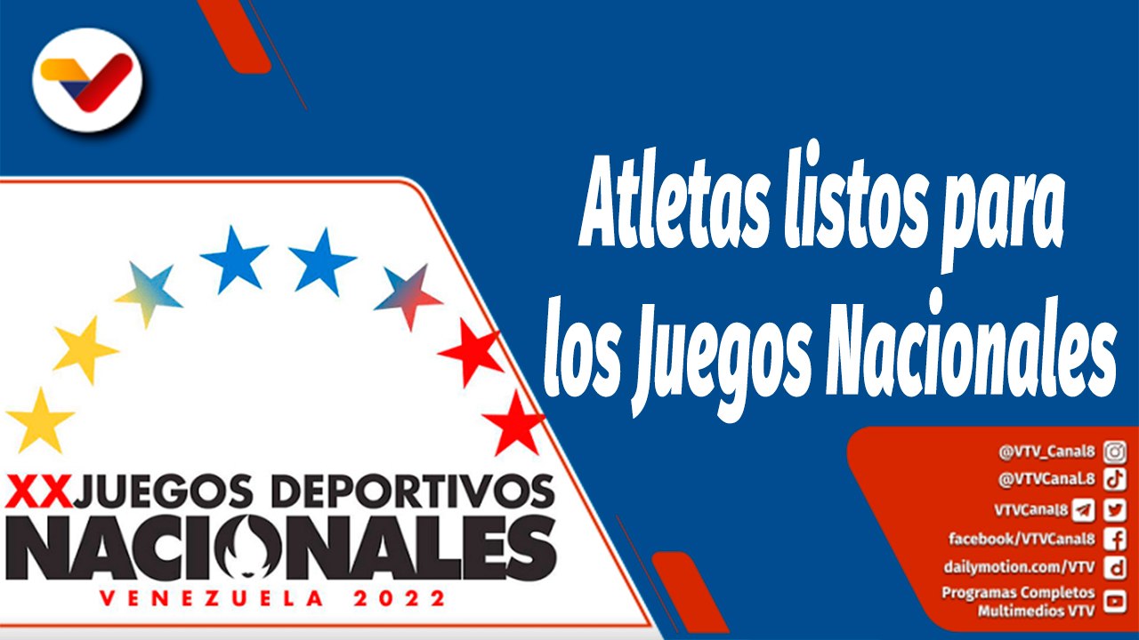 Deportes VTV | Recorrido de Fuego Patrio y abanderamiento de atletas que participarán en los XX Juegos Nacionales