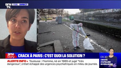Gabrielle Siry (@GabrielleSiry): "Le préfet de police n'est pas un cowboy qui peut déplacer comme ça" les consommateurs de crack