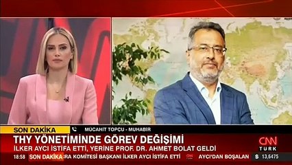 Son dakika... THY'de görev değişimi: THY Yönetim Kurulu Başkanı Ahmet Bolat  oldu