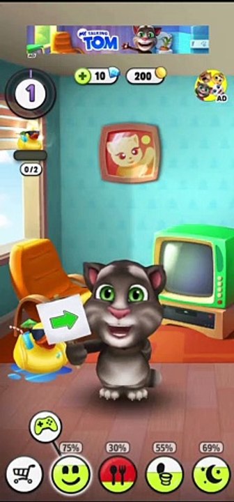 My talking tom gameplay video in hindi